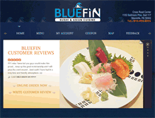 Tablet Screenshot of bluefinglenmills.com
